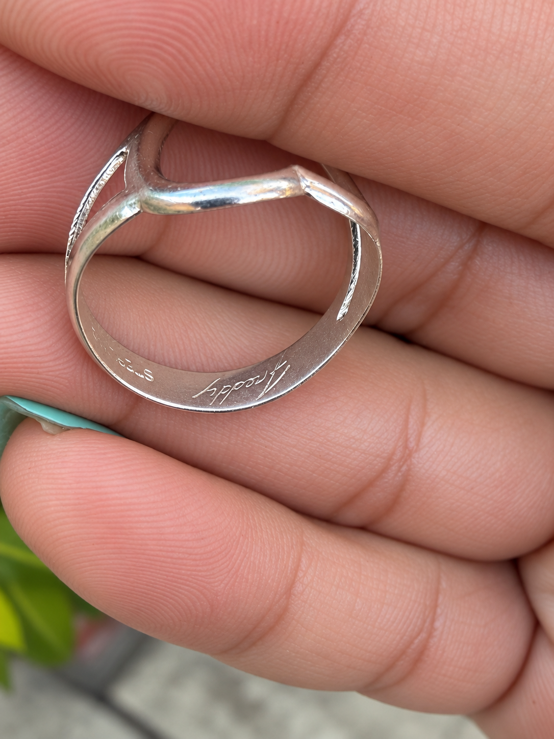 Freddy Platero Heart Ring Size 9