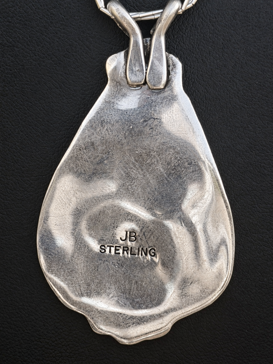 Jennifer Begay Native American Handmade 24” Sierra Bella Necklace Sterling Silver