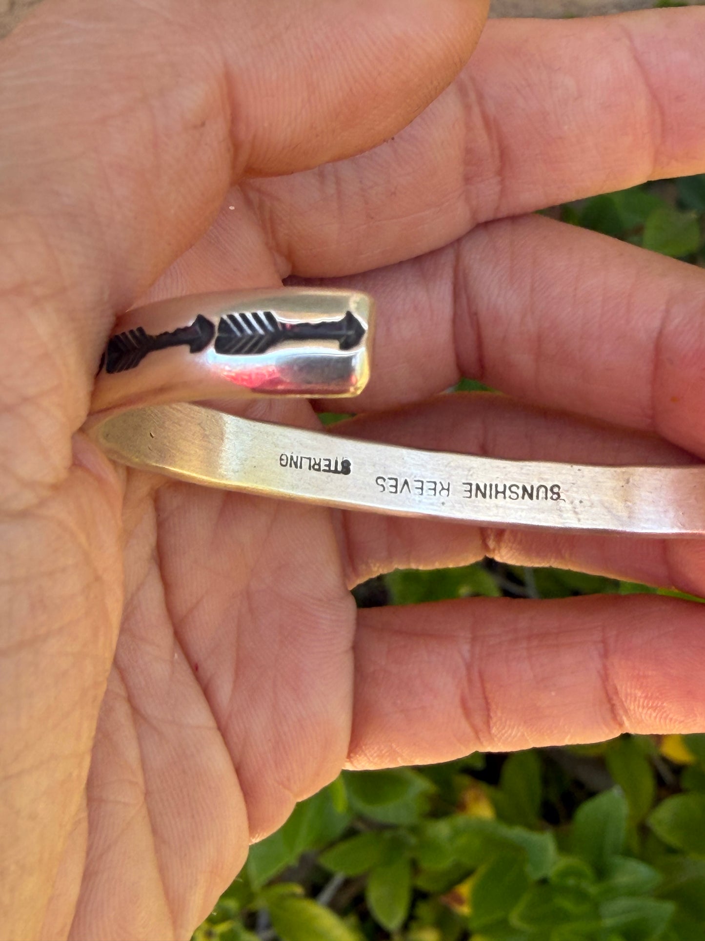 Native American, Hand-Made stacker cuff