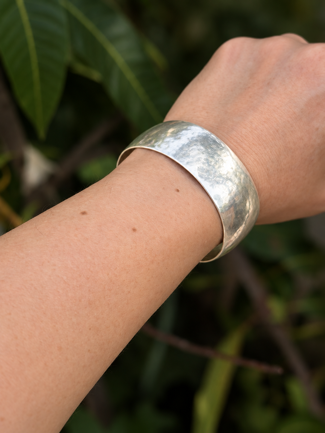 Native American, Handmade, All Sterling Silver Cuff