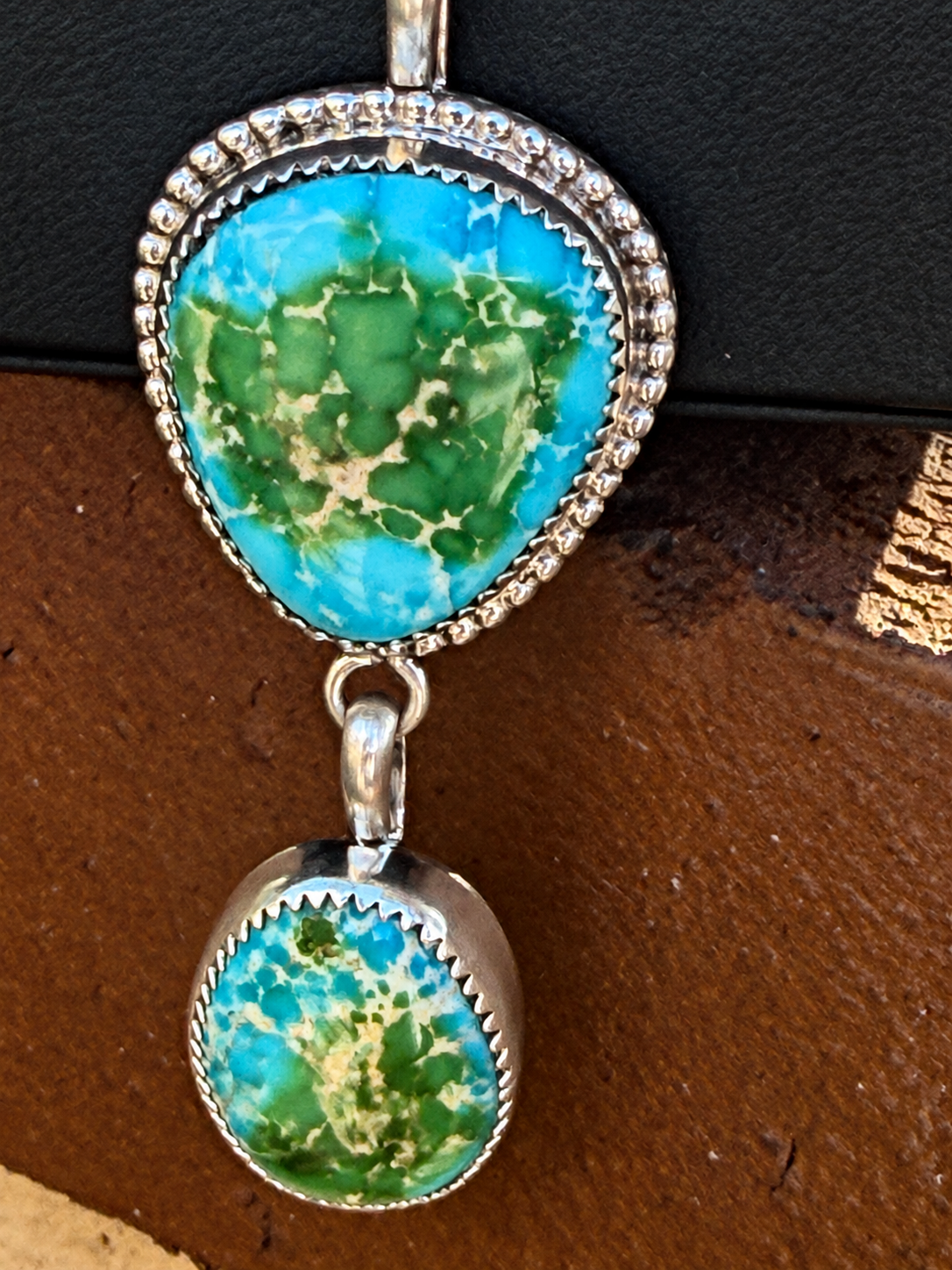 Jennifer Begay Native American Handmade 26” Sierra Bella Lariat Sterling Silver