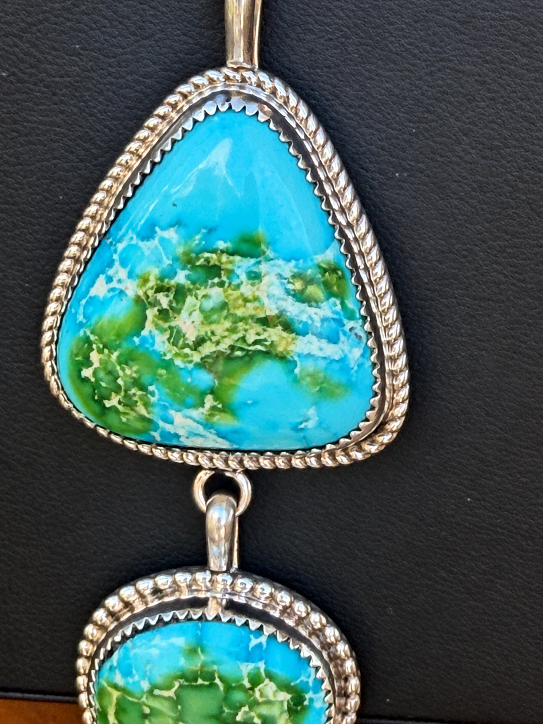 Jennifer Begay Native American Handmade 26” Sierra Bella Lariat Sterling Silver