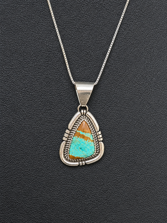 Native American Handmade mine “8 & Sterling Silver